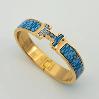 [Royal Jewelry]H BRACELET BLUE MULTICOLOR