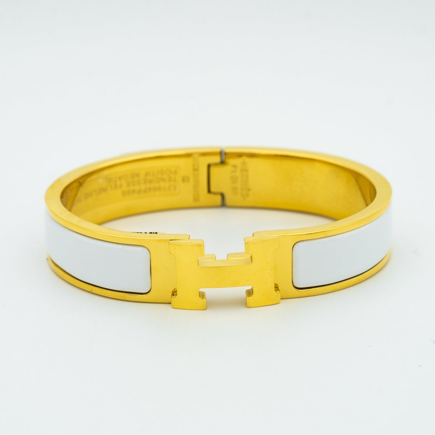 [Royal Jewelry]H WHITE BRACELET