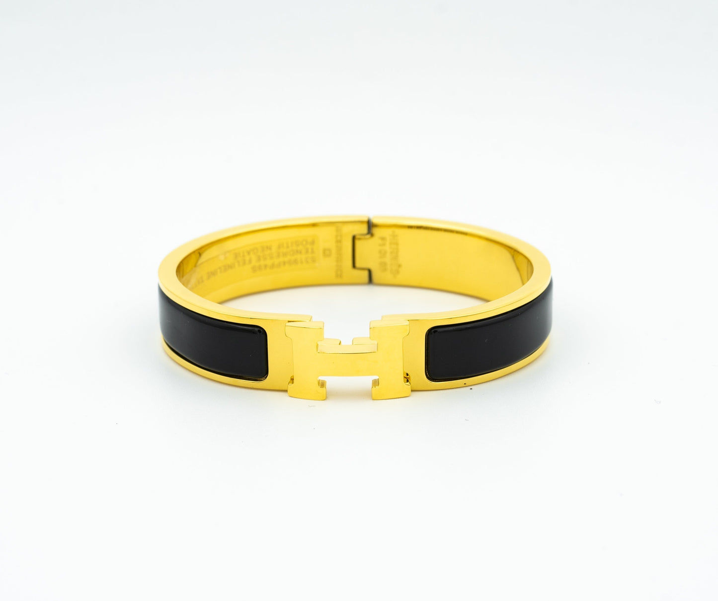 [Royal Jewelry]H BLACK BRACELET