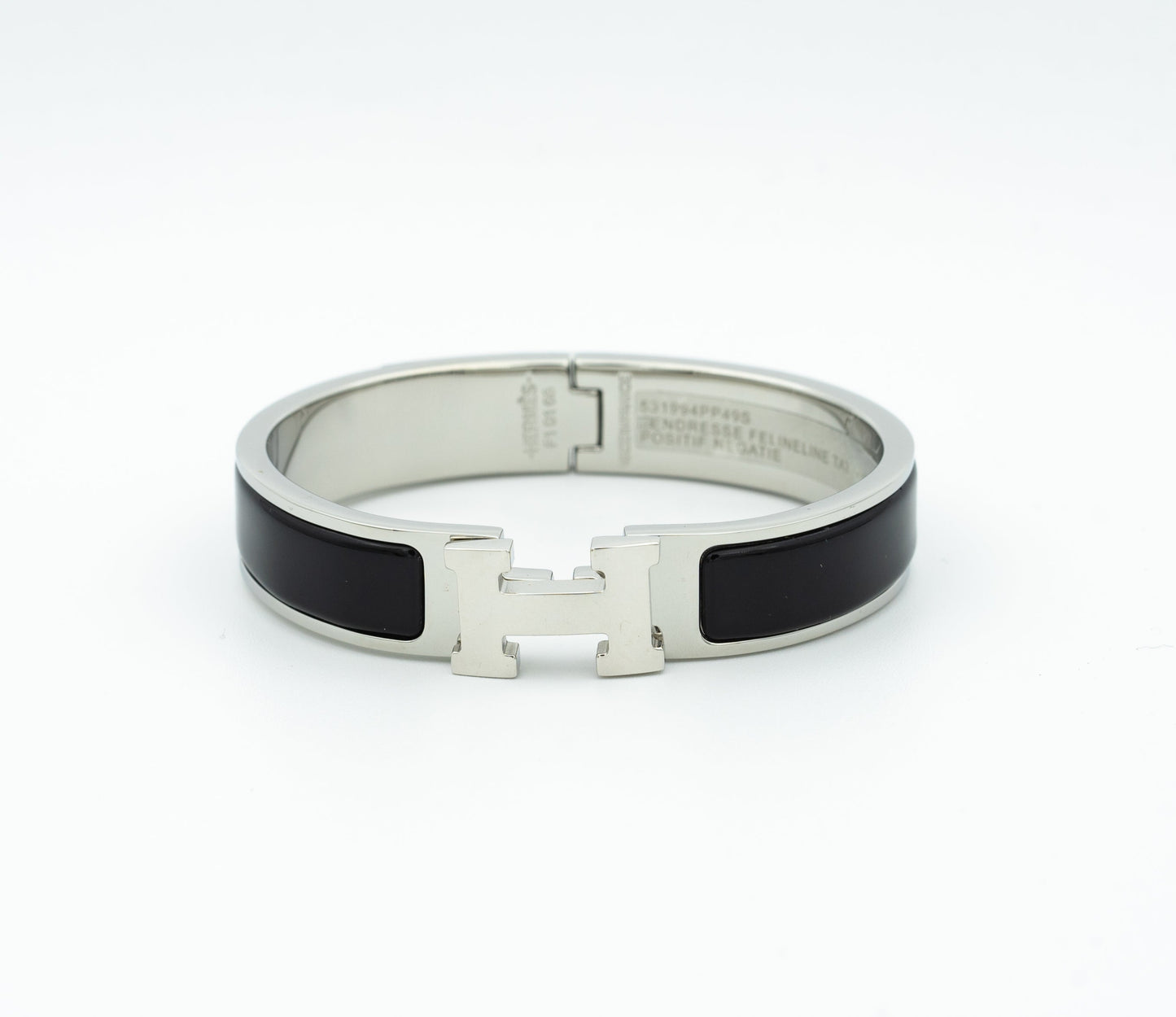 [Royal Jewelry]H BLACK BRACELET