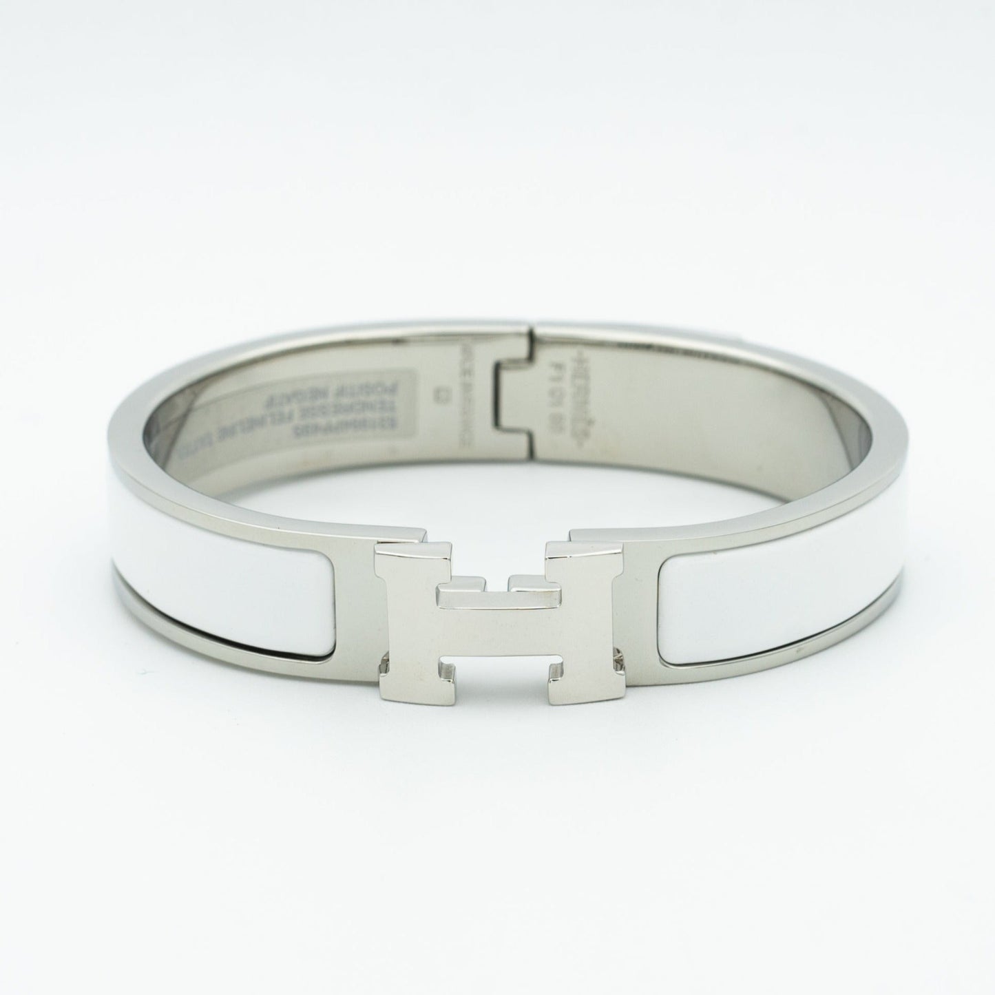 [Royal Jewelry]H WHITE BRACELET