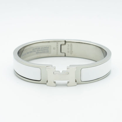 [Royal Jewelry]H WHITE BRACELET
