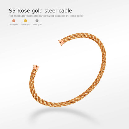 [Royal Jewelry]SÉRIE FORCE BRACELET CÂBLES 50 CHOIX (SÉLECTION BRICOLAGE)