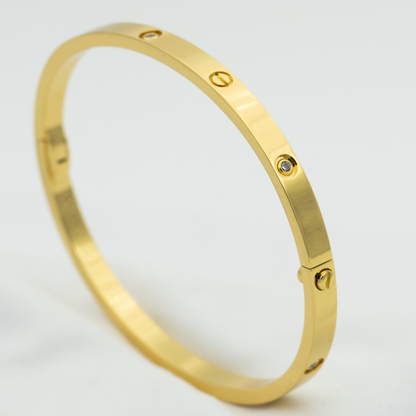 [Royal Jewelry]LOVE BRACELET 3.65MM 6 DIAMONDS