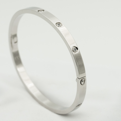 [Royal Jewelry]LOVE BRACELET 3.65MM 10 DIAMONDS