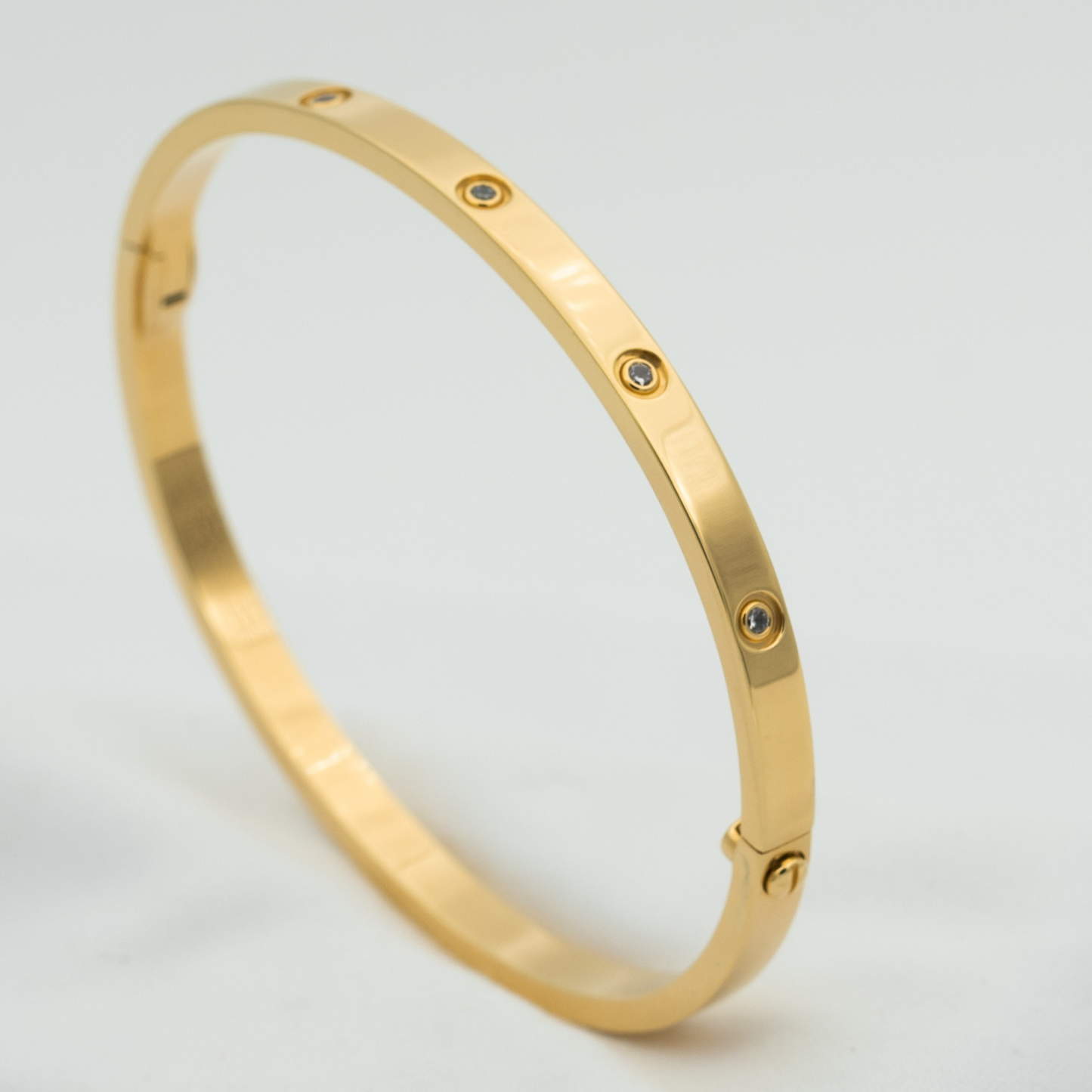 [Royal Jewelry]LOVE BRACELET 3.65MM 10 DIAMONDS