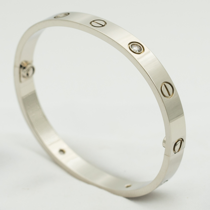 [Royal Jewelry]LOVE BRACELET 6.1MM 4 DIAMONDS