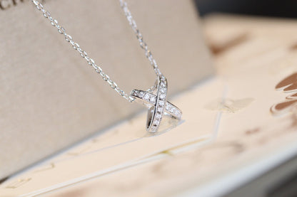 [Royal Jewelry]JEUX DE DIAMOND NECKLACE