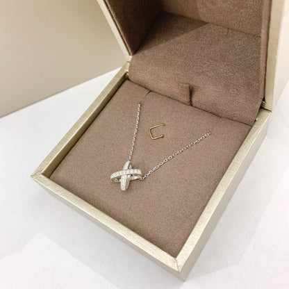 [Royal Jewelry]JEUX DE DIAMOND NECKLACE
