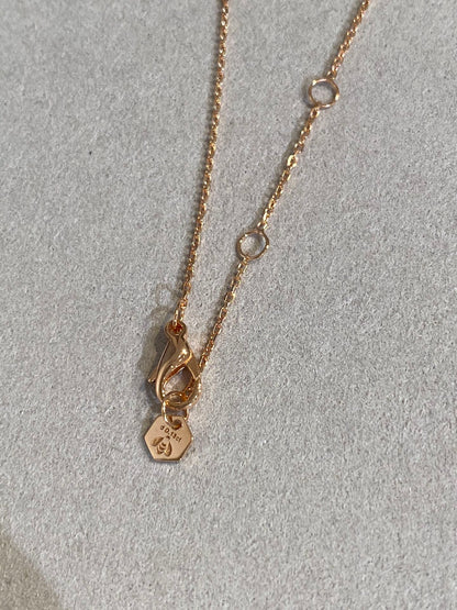[Royal Jewelry]BEE LOVE DIAMOND NECKLACE