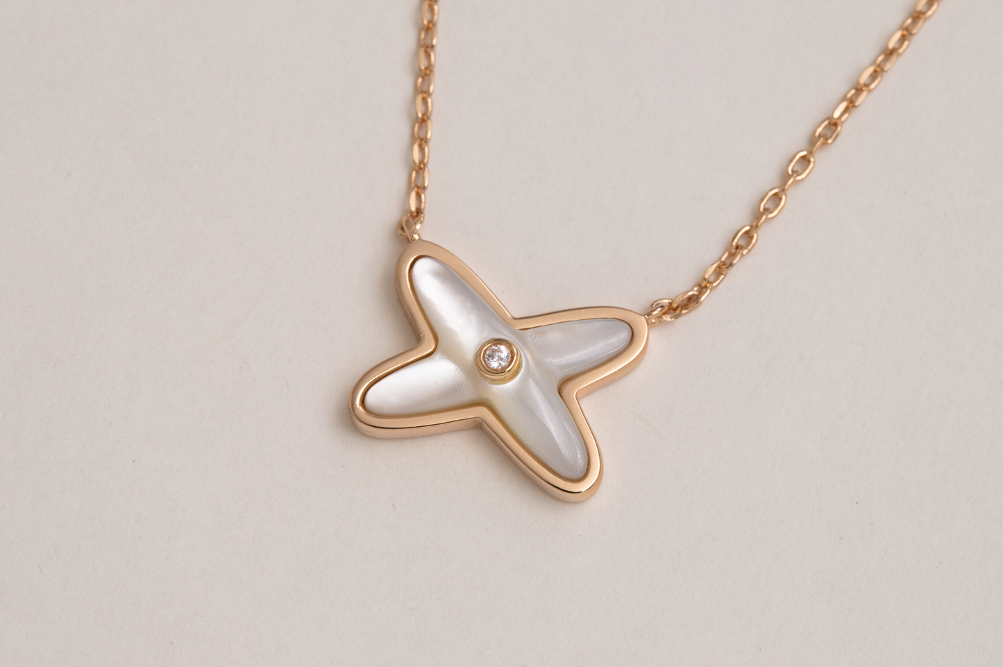 [Royal Jewelry]JEUX DE NECKLACE 1 DIAMOND