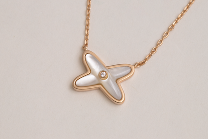 [Royal Jewelry]JEUX DE NECKLACE 1 DIAMOND