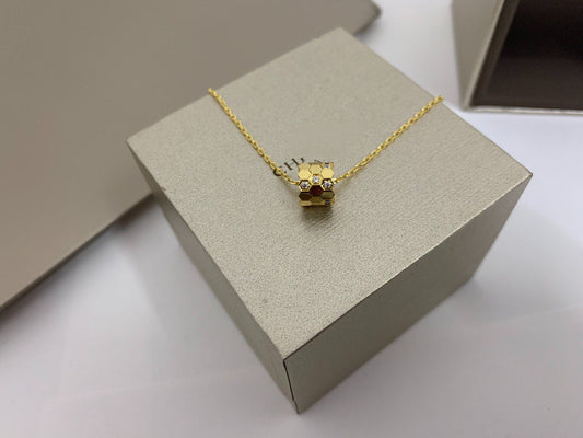 [Royal Jewelry]BEE LOVE DIAMOND NECKLACE