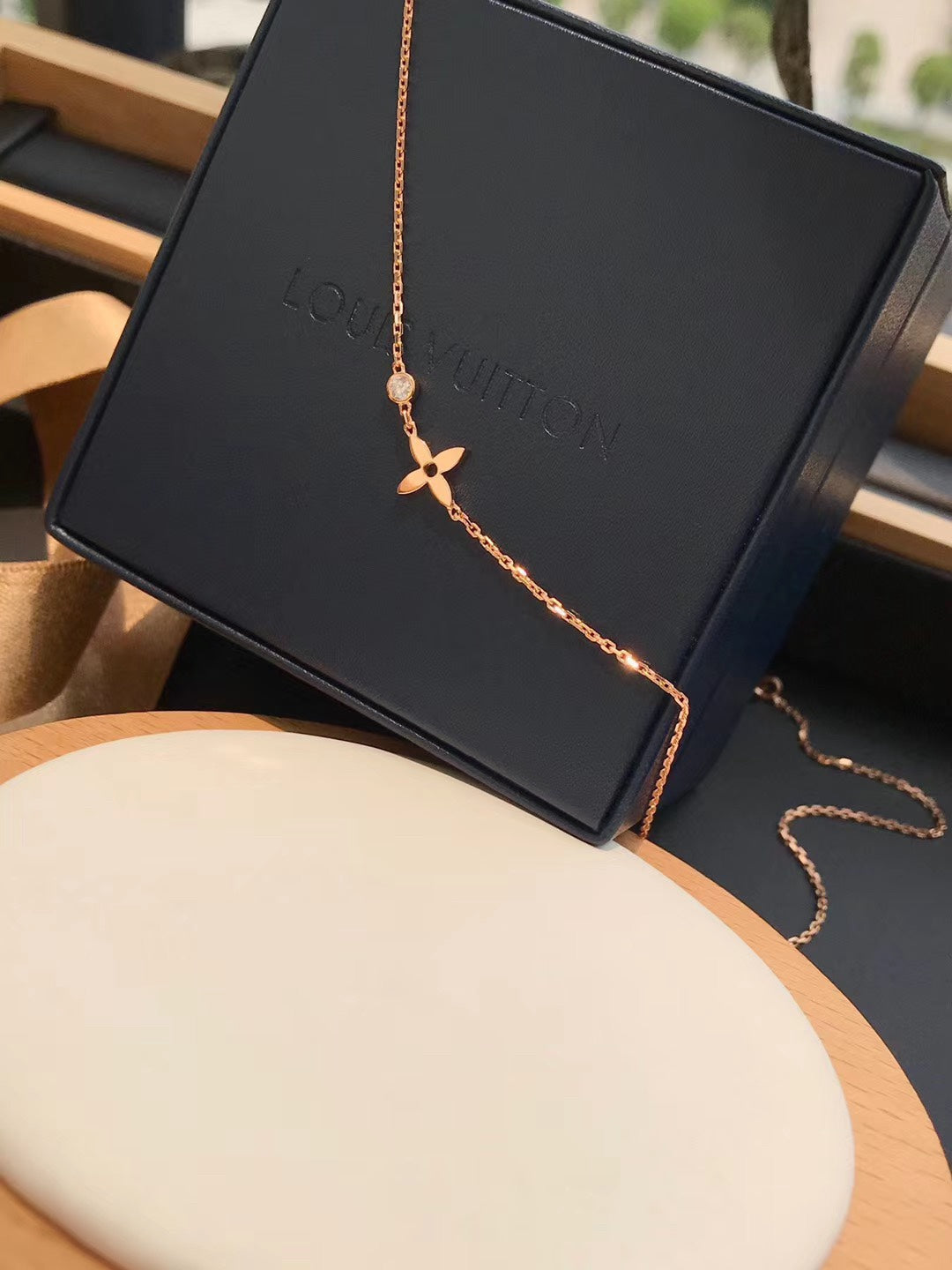 [Royal Jewelry]BLOSSOM PENDANT PINK GOLD AND DIAMOND