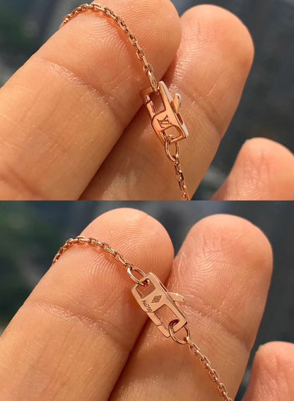 [Royal Jewelry]BLOSSOM PENDANT PINK GOLD AND DIAMOND