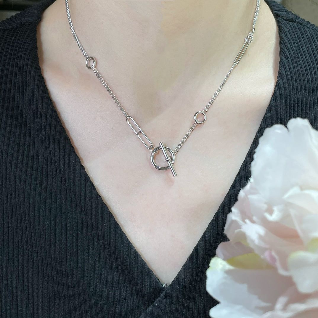 [Royal Jewelry]HM STERLING CHAINE D'ANCRE HEART