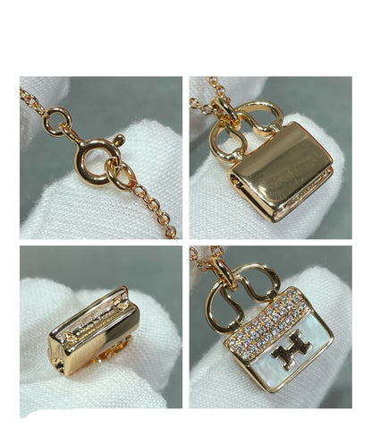 [Royal Jewelry]H CIRCE MOISSANITE PENDANT NECKLACE GOLD