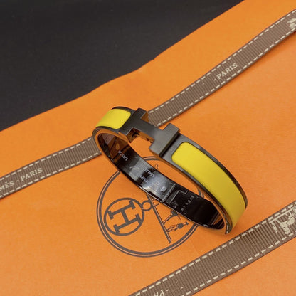 [Royal Jewelry]CLIC HM SO BLACK YELLOW BRACELET