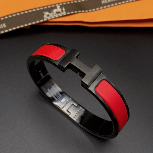 [Royal Jewelry]CLIC HM SO BLACK RED BRACELET