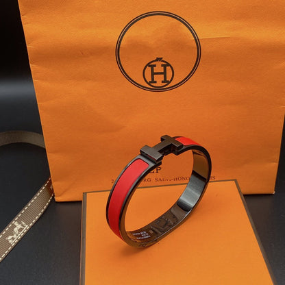[Royal Jewelry]CLIC HM SO BLACK RED BRACELET
