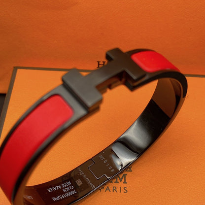 [Royal Jewelry]CLIC HM SO BLACK RED BRACELET