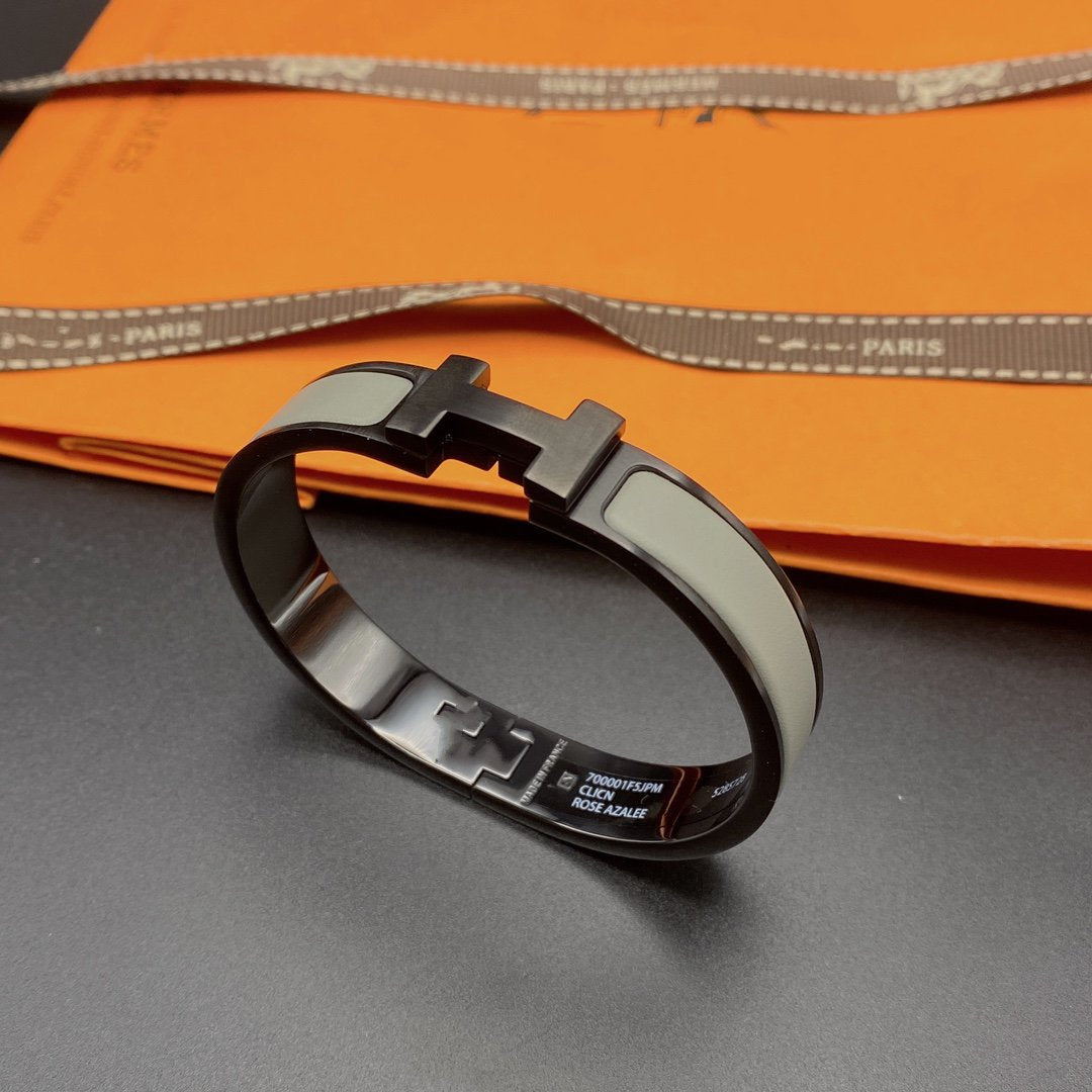 [Royal Jewelry]CLIC HM SO BLACK GREY BRACELET