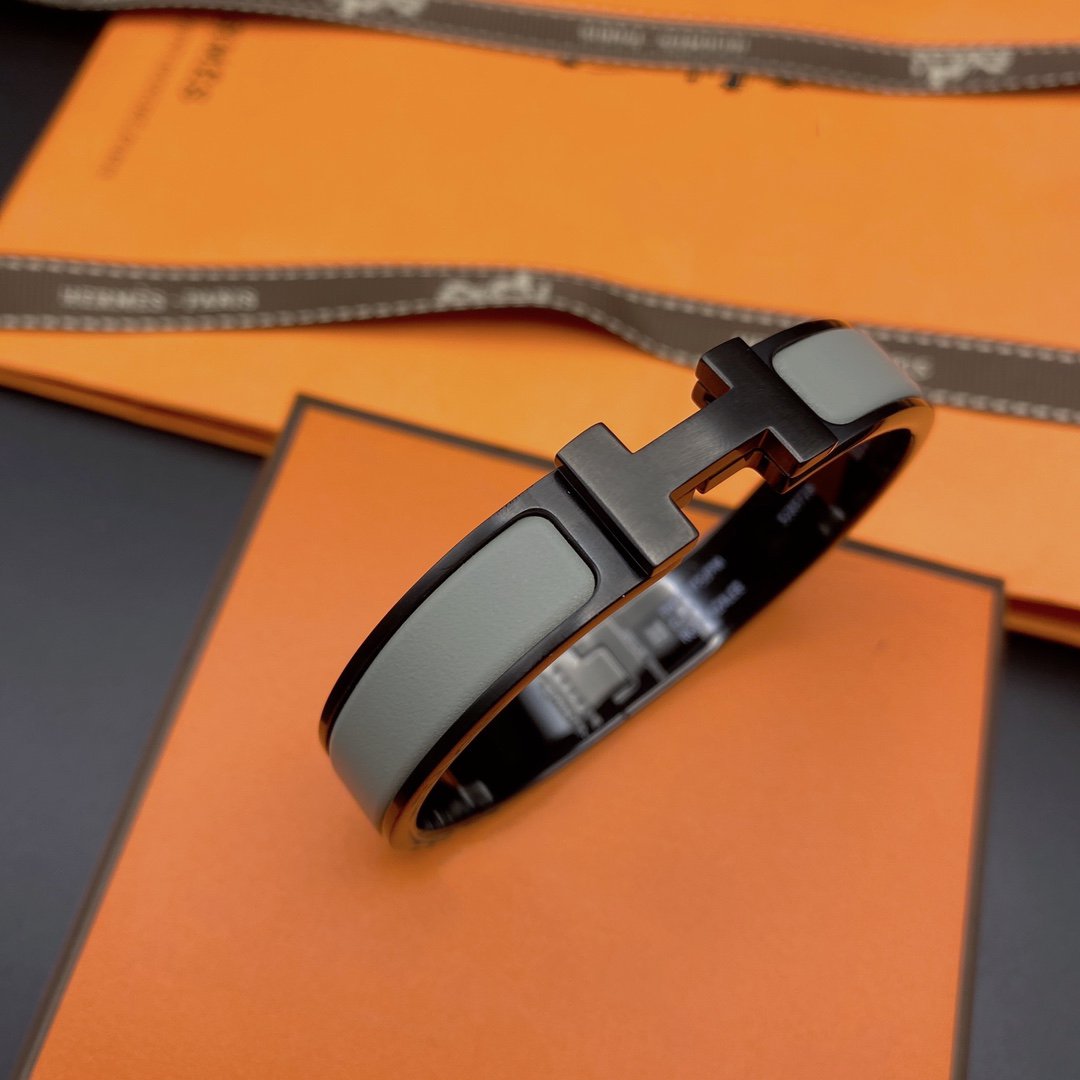 [Royal Jewelry]CLIC HM SO BLACK GREY BRACELET