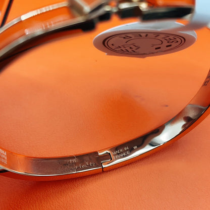[Royal Jewelry]CLASSIC HM CLIC RED 8MM ENAMEL BRACELET