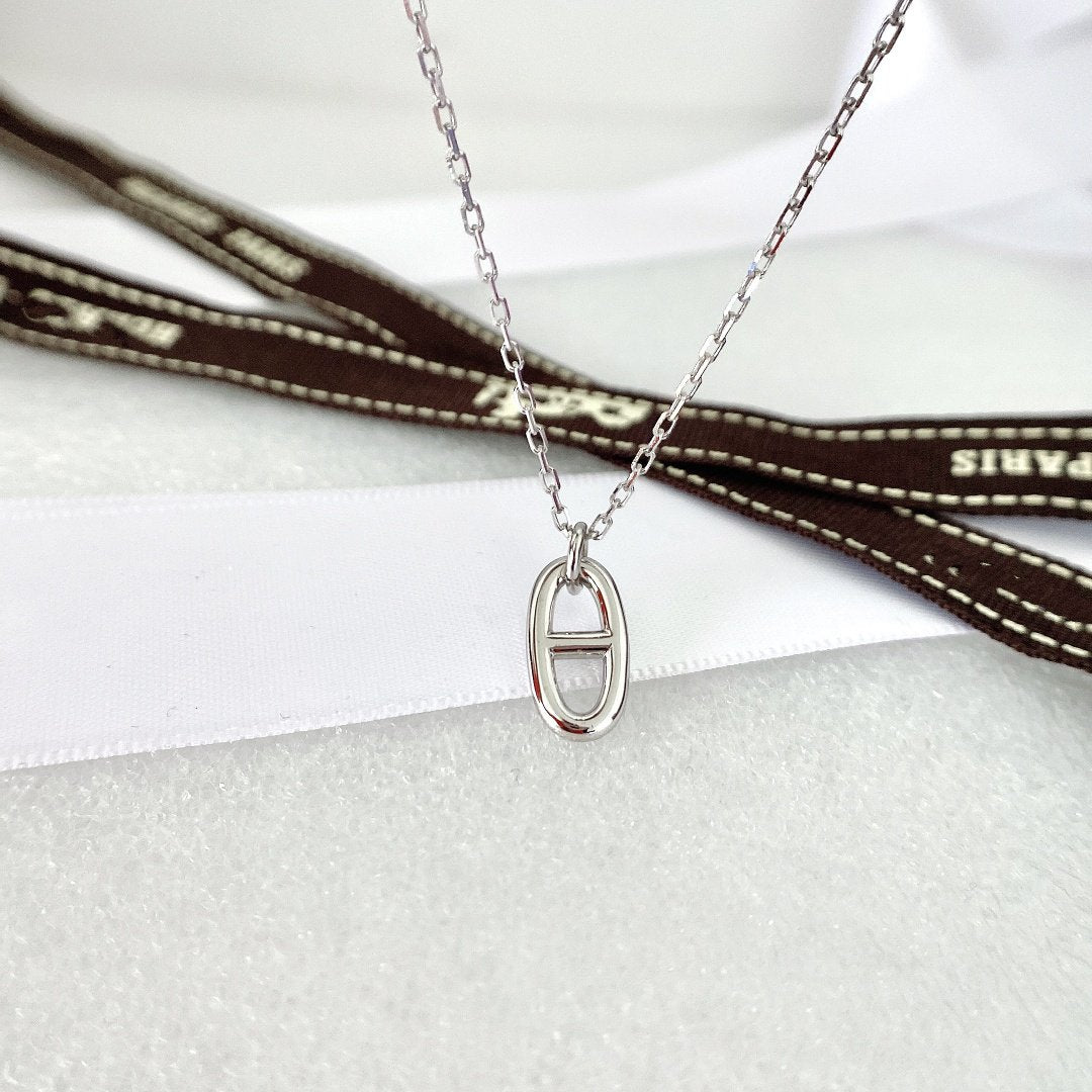 [Royal Jewelry]HM PIG NOSE NECKLACE