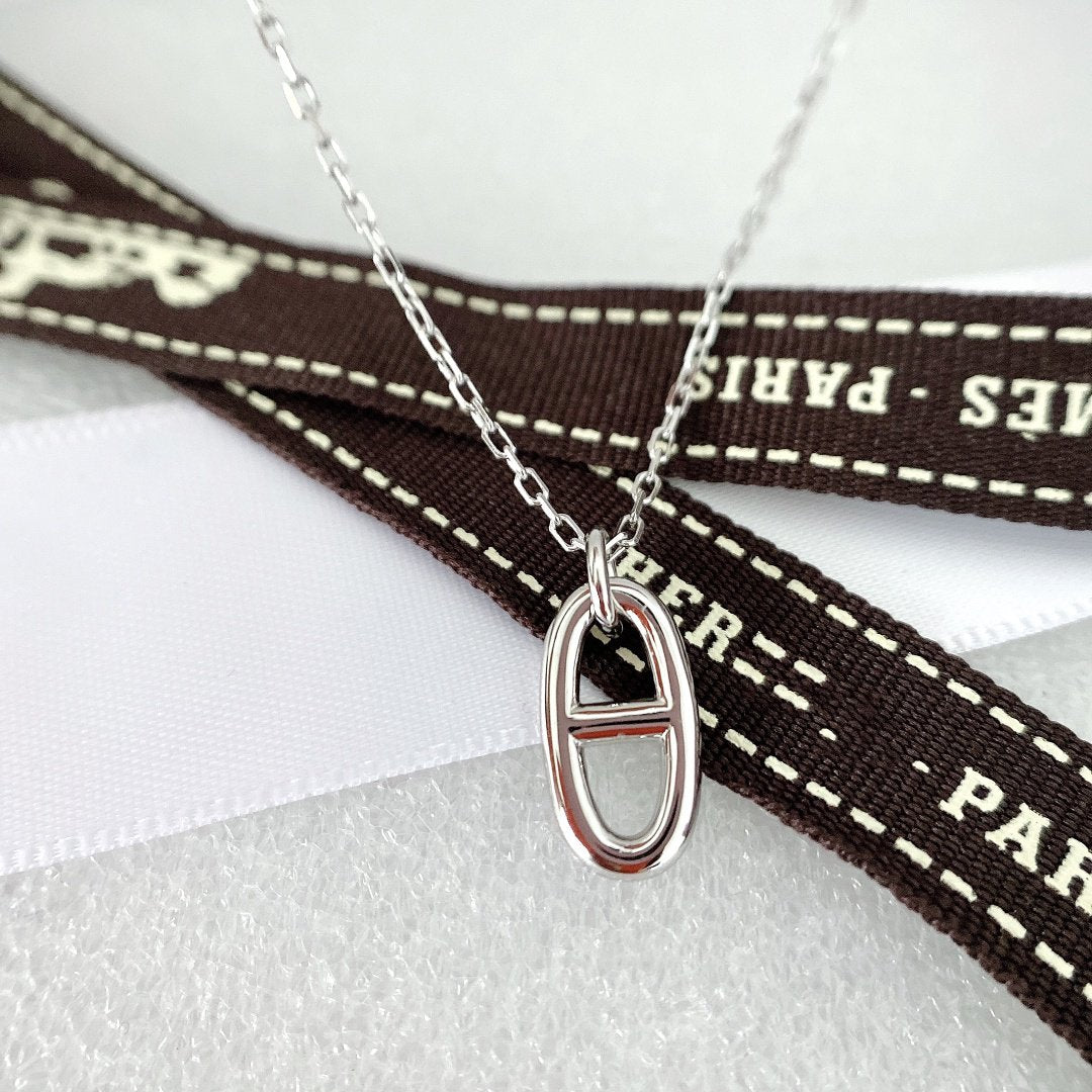 [Royal Jewelry]HM PIG NOSE NECKLACE