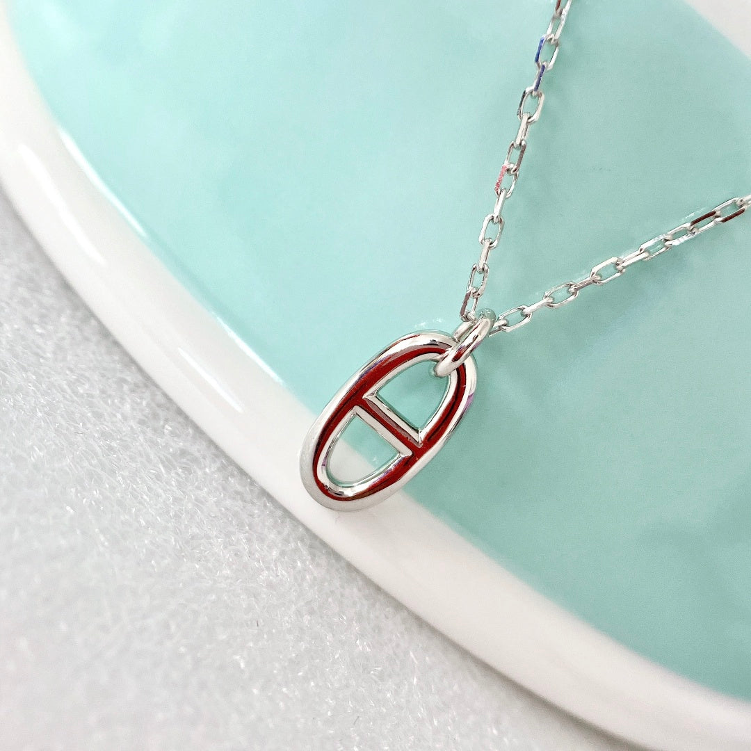 [Royal Jewelry]HM PIG NOSE NECKLACE
