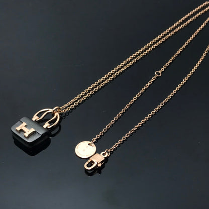 [Royal Jewelry]WOMEN'S HM AMULETTES CONSTANCE PENDANT NECKLACE