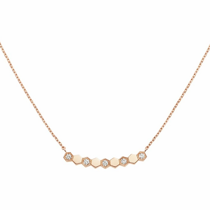 [Royal Jewelry]BEE MY LOVE DIAMOND NECKLACE