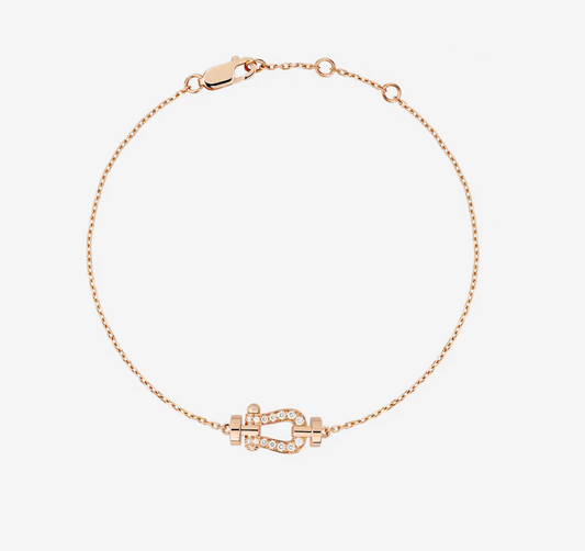 [Royal Jewelry]FORCE 10 FULL DIAMOND BUCKLE CHAIN LINK MINI MODEL