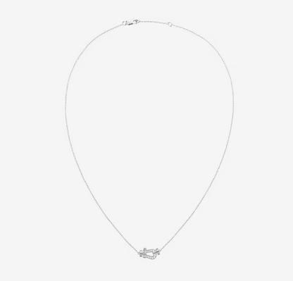 [Royal Jewelry]FORCE 10 DIAMOND SILVER NECKLACE MINI MODEL