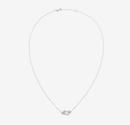 [Royal Jewelry]FORCE 10 DIAMOND SILVER NECKLACE MINI MODEL