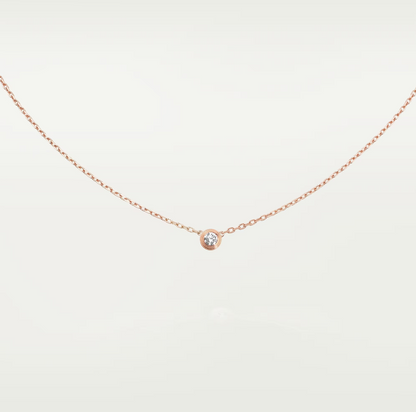 [Royal Jewelry]DAMOUR DIAMOND NECKLACE