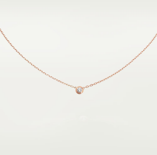 [Royal Jewelry]DAMOUR DIAMOND NECKLACE