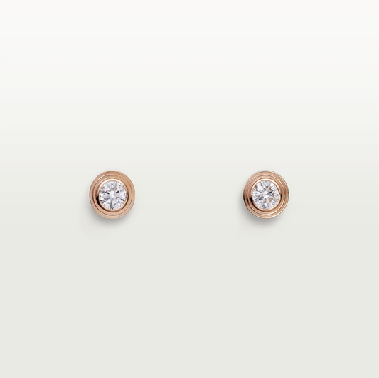[Royal Jewelry]DAMOUR DIAMOND EARRINGS