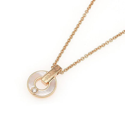 [Royal Jewelry]GARI NECKLACE PINK GOLD MOP