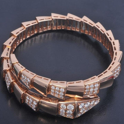 [Royal Jewelry]SERPENTI BRACELET PINK GOLD DIAMOND