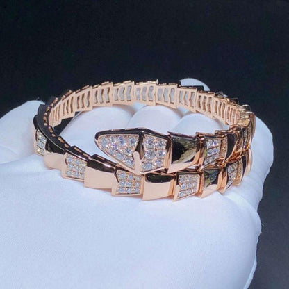 [Royal Jewelry]SERPENTI BRACELET PINK GOLD DIAMOND