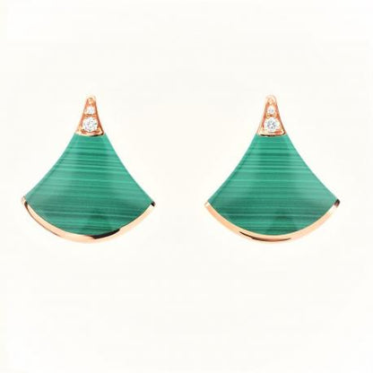 [Royal Jewelry]DIVAS DREAM EARRINGS PINK GOLD