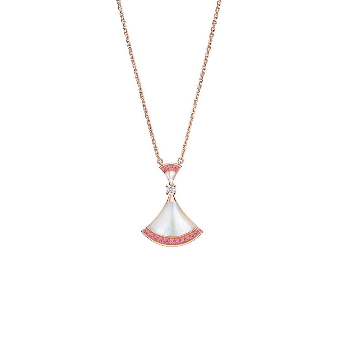 [Royal Jewelry]DREAM NECKLACE MOP PINK DIAMOND
