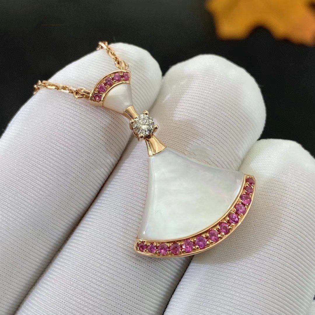 [Royal Jewelry]DREAM NECKLACE MOP PINK DIAMOND