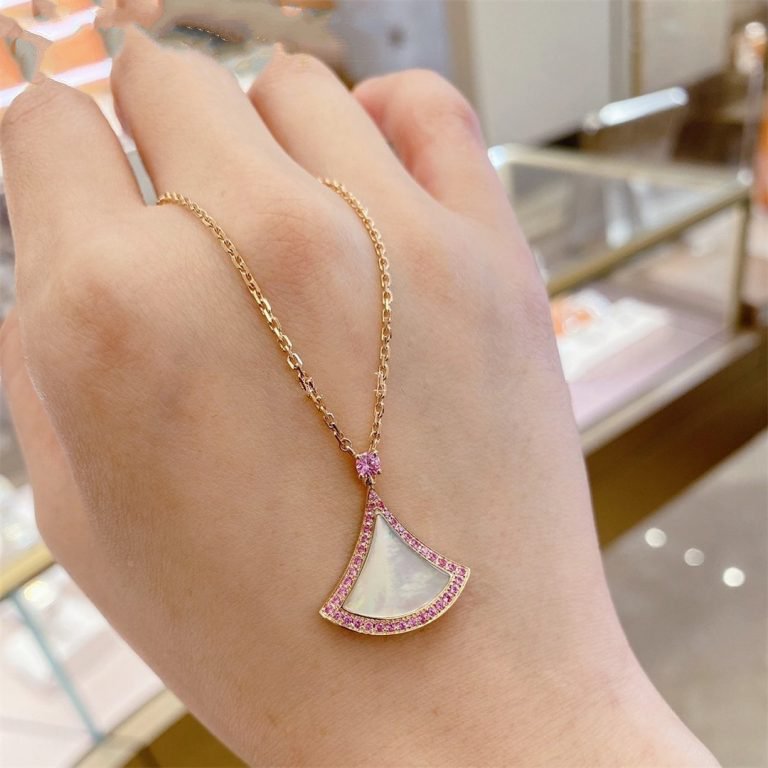 [Royal Jewelry]DREAM NECKLACE MOP DIAMOND PINK