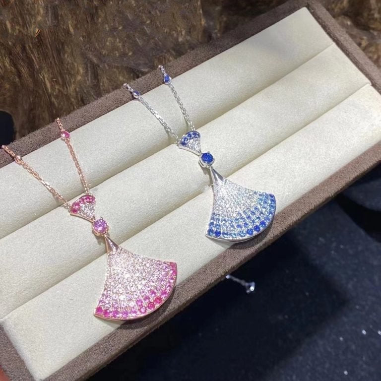 [Royal Jewelry]DREAM NECKLACE AGATE SILVER DIAMOND