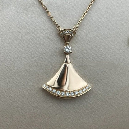 [Royal Jewelry]DREAM NECKLACE PINK GOLD DIAMOND
