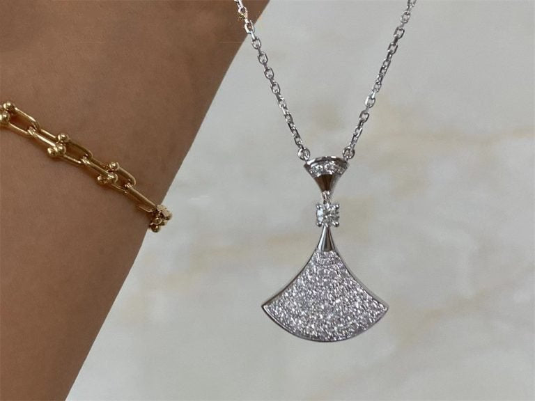 [Royal Jewelry]DREAM NECKLACE SILVER FULL DIAMOND
