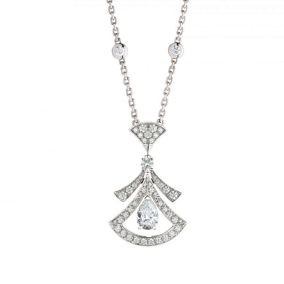 [Royal Jewelry]DREAM NECKLACE WHITE DIAMOND SILVER